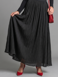Lana | Midi Dress with Long Sleeves, Turtleneck, and Cinched Waist