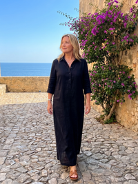 Veronica | Long Sleeve Maxi Dress with Loose Silhouette™