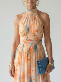 Violet & Grace | Soft Halter Midi Dress™