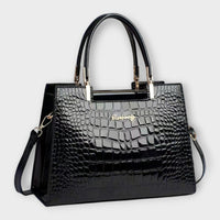 Furly | Crocodile Effect Handbag