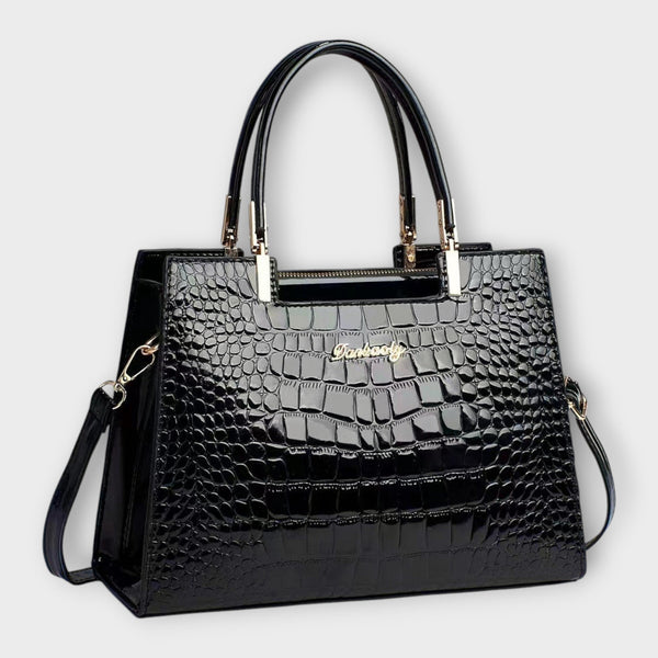 Furly | Crocodile Effect Handbag