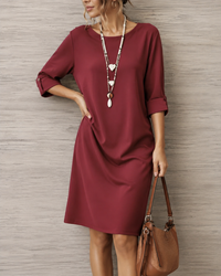 Odette | Midi Dress that Sculpts the Tummy