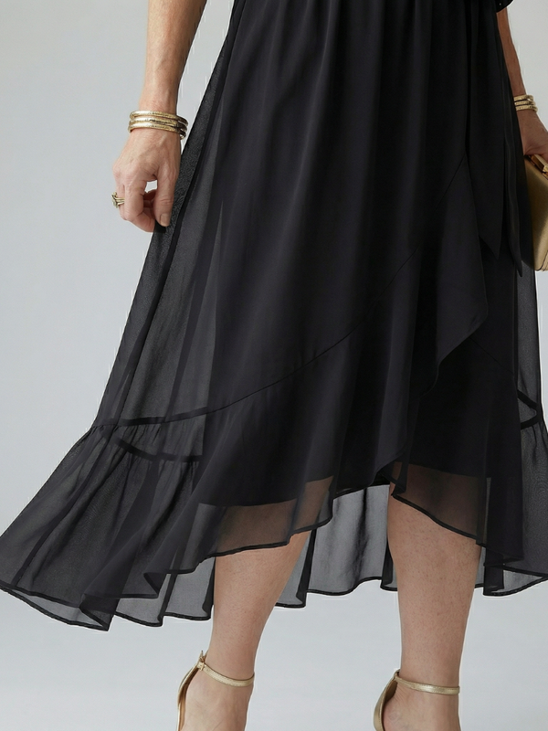 Elric | Lightweight Draped Midi Dress™