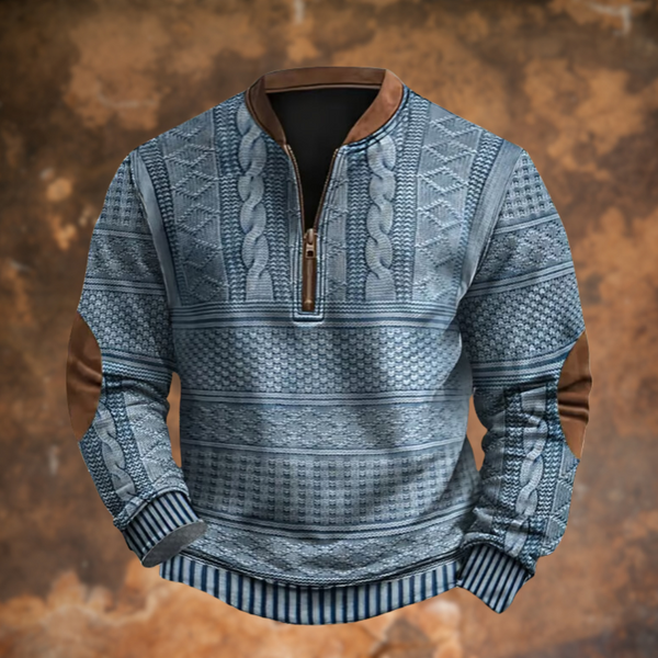Chris® · Knitted Sweater with Zipper