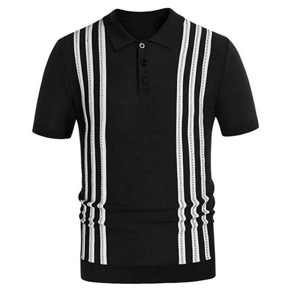 Dennis · Casual Striped Polo