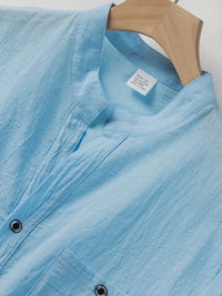 Ethan | Men's Elegant Short-Sleeved Shirt