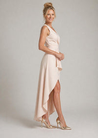 Violet & Grace | Crossover V-Neck Midi Dress™