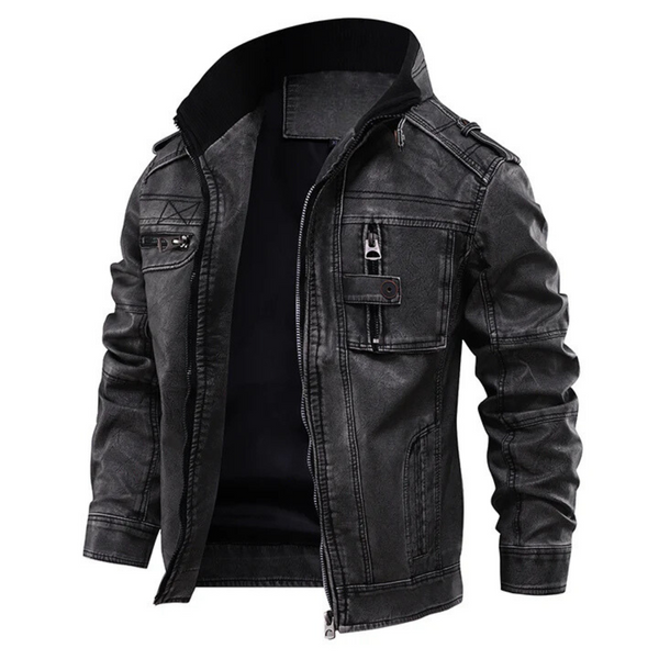 Laurent Monaco · Leather Casual Jacket