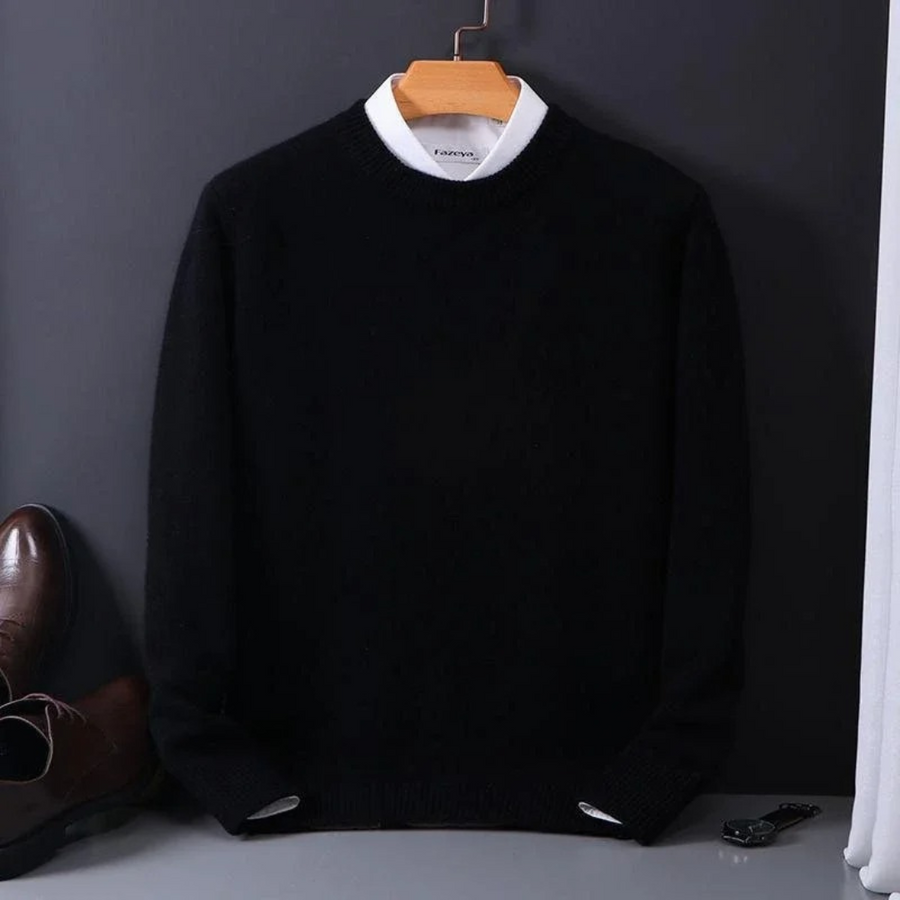 Jonathan® · Round-Neck Cashmere Sweater