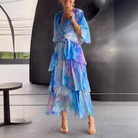 Violet & Grace | Tiered Floral Summer Dress™