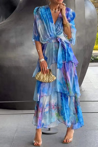 Violet & Grace | Tiered Floral Summer Dress™