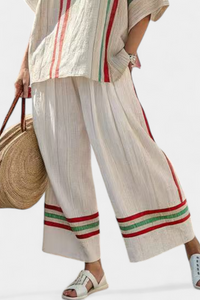 Σετ Mila εμπριμέ boho, πλάγια όψη