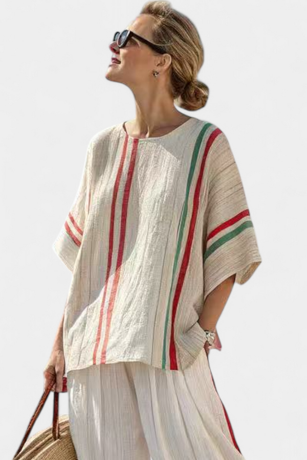 Σετ Mila εμπριμέ boho, λεπτομέρεια χρώματος