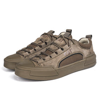 UrbanEdge | Men's Urban Style Leather Sneakers