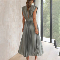 Violet & Grace | Timeless Pleated Midi Dress™