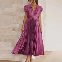 Violet & Grace | Timeless Pleated Midi Dress™