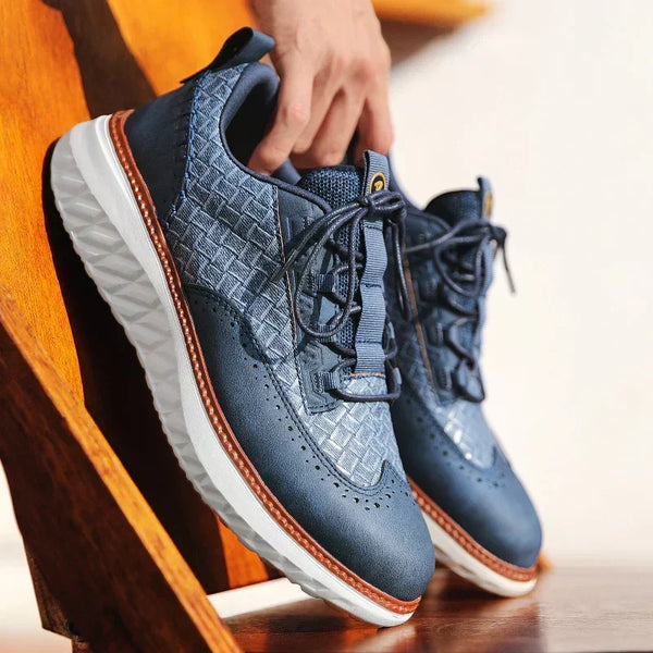 Sneakers Oxford Ridge σε μαύρο