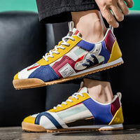 Ρετρό sneakers Gino, πίσω όψη
