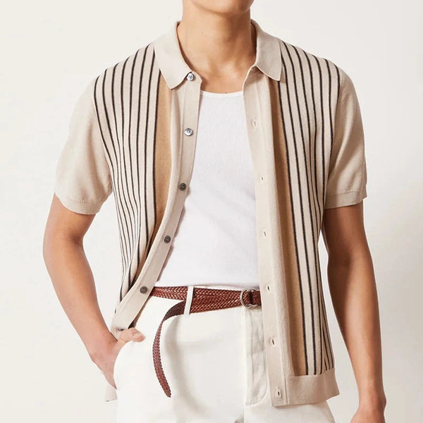 Aaron · Polo with Buttons