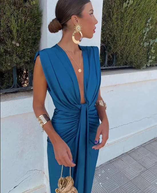 Violet & Grace | Elegant Pleated Dress™