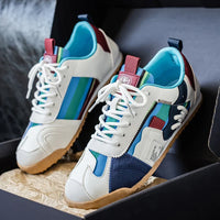 Sneakers Gino με επάνω μέρος από mesh, λεπτομέρεια υφάσματος