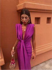 Violet & Grace | Elegant Pleated Dress™