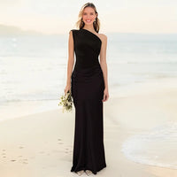 Violet & Grace | Satin Maxi Dress with Chic Shimmer™