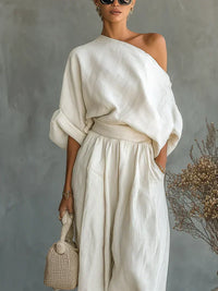 Milena | Two-Piece Off-Shoulder Set