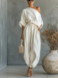 Milena | Two-Piece Off-Shoulder Set