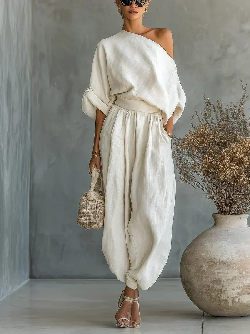 Milena | Two-Piece Off-Shoulder Set