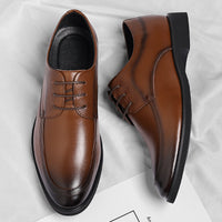 Laurent Monaco · Glossy Leather Oxford Shoes