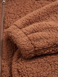 Aileen | Oversized Teddy Zip-Up Jacket for Women