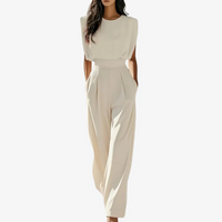 Prudence | Jumpsuit with Cinched Waist
