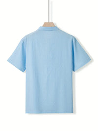 Ethan | Men's Elegant Short-Sleeved Shirt