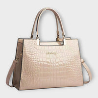 Furly | Crocodile Effect Handbag