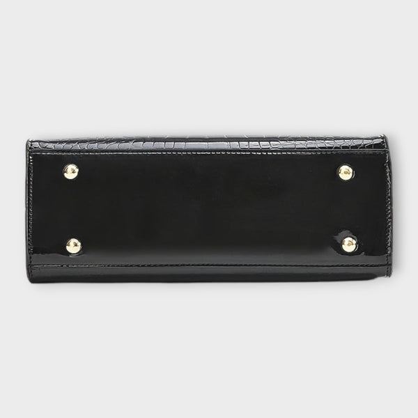 Furly | Crocodile Effect Handbag