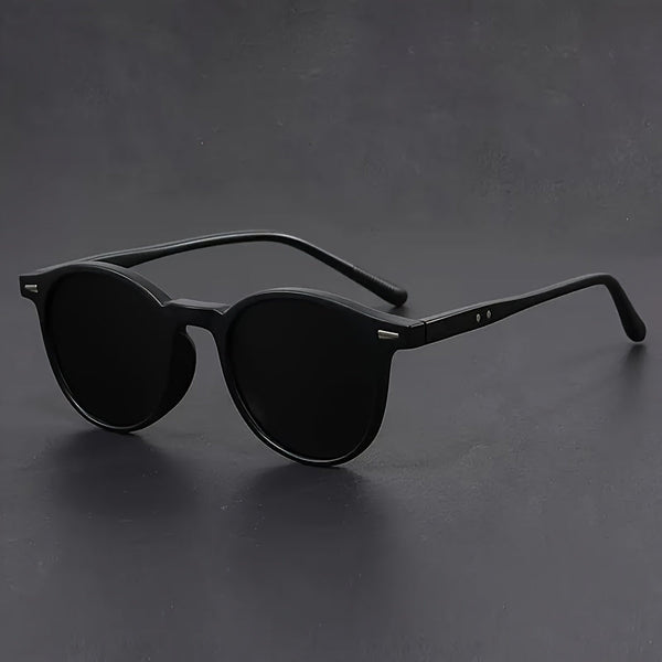 Retro Round Lightweight Sunglasses