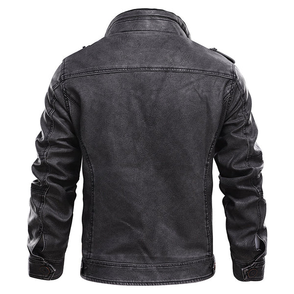Laurent Monaco · Leather Casual Jacket