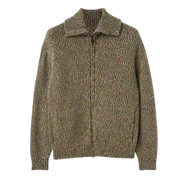 Joshua · Alpaca Wool Bomber with Zipper