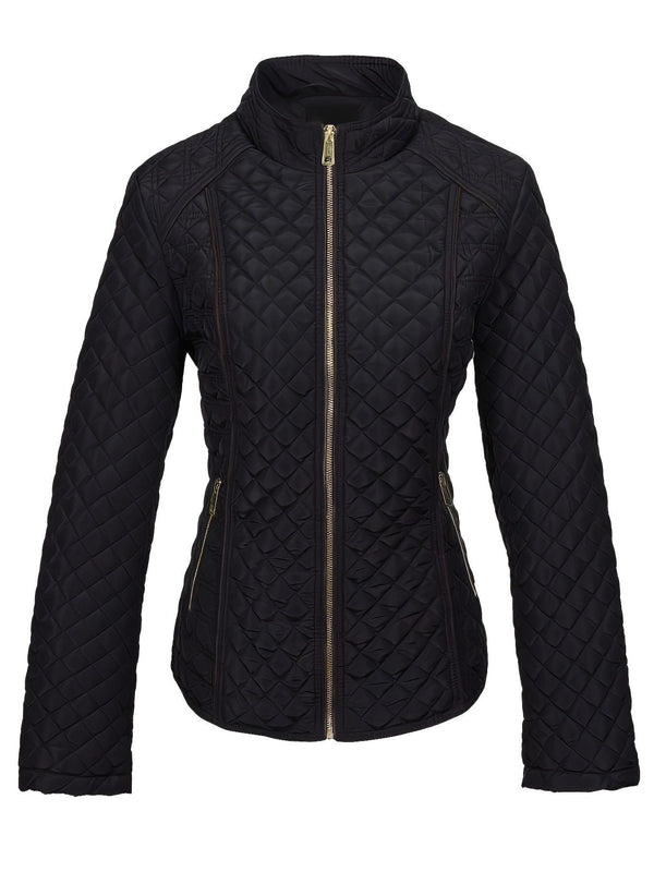 Zola | Quilted Jacket with Stand Collar for Women