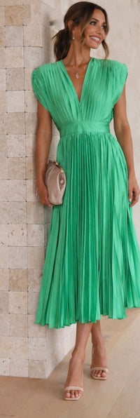 Violet & Grace | Timeless Pleated Midi Dress™