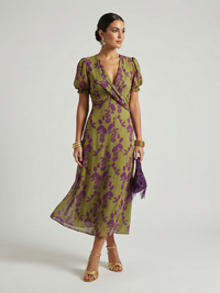 Violet & Grace | Relaxed Floral Midi Dress™