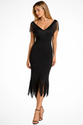 Black Midi Dress