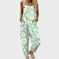 Emilia | Rustic Wide Printed Jumpsuit