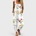 Helena | Cool Loose Printed Jumpsuit