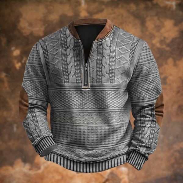 Chris® · Knitted Sweater with Zipper