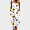 Serena | Wide Printed Jumpsuit in Serene Style