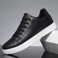 Δερμάτινα sneakers Calvin με χαμηλό προφίλ, πλάγια όψη