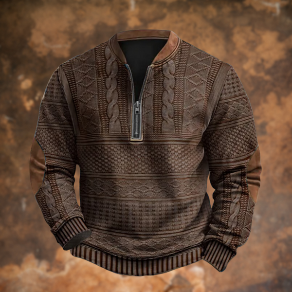Chris® · Knitted Sweater with Zipper
