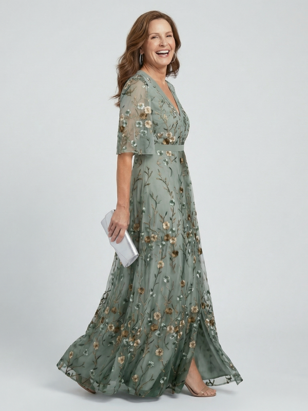 Selora | Airy Floral Halter Maxi Dress™